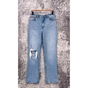 Abercrombie & Fitch Light Blue Straight Leg Jeans